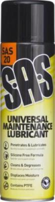 12 x SAS Universal Wartungsschmierstoff 500ml Spray mit 360° Ventil - SAS20