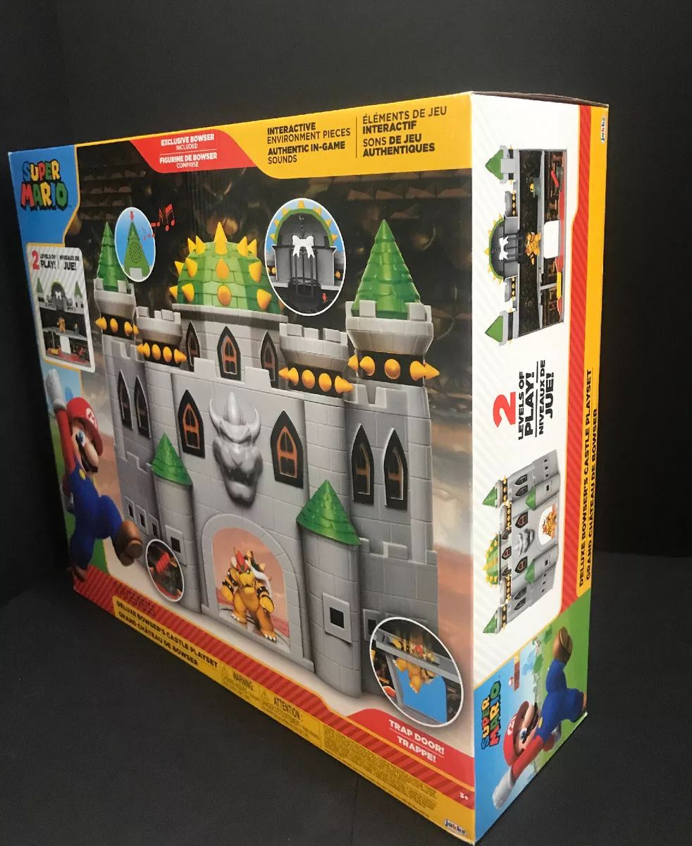 Playset Nintendo Mario Château de Bowser Deluxe - Dioramas - Achat & prix