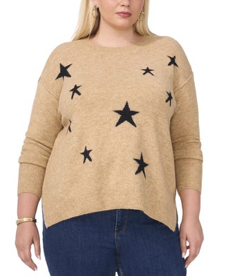 Vince Camuto Women's Top Plus Sz Sweater 2X Size Cozy Crewneck