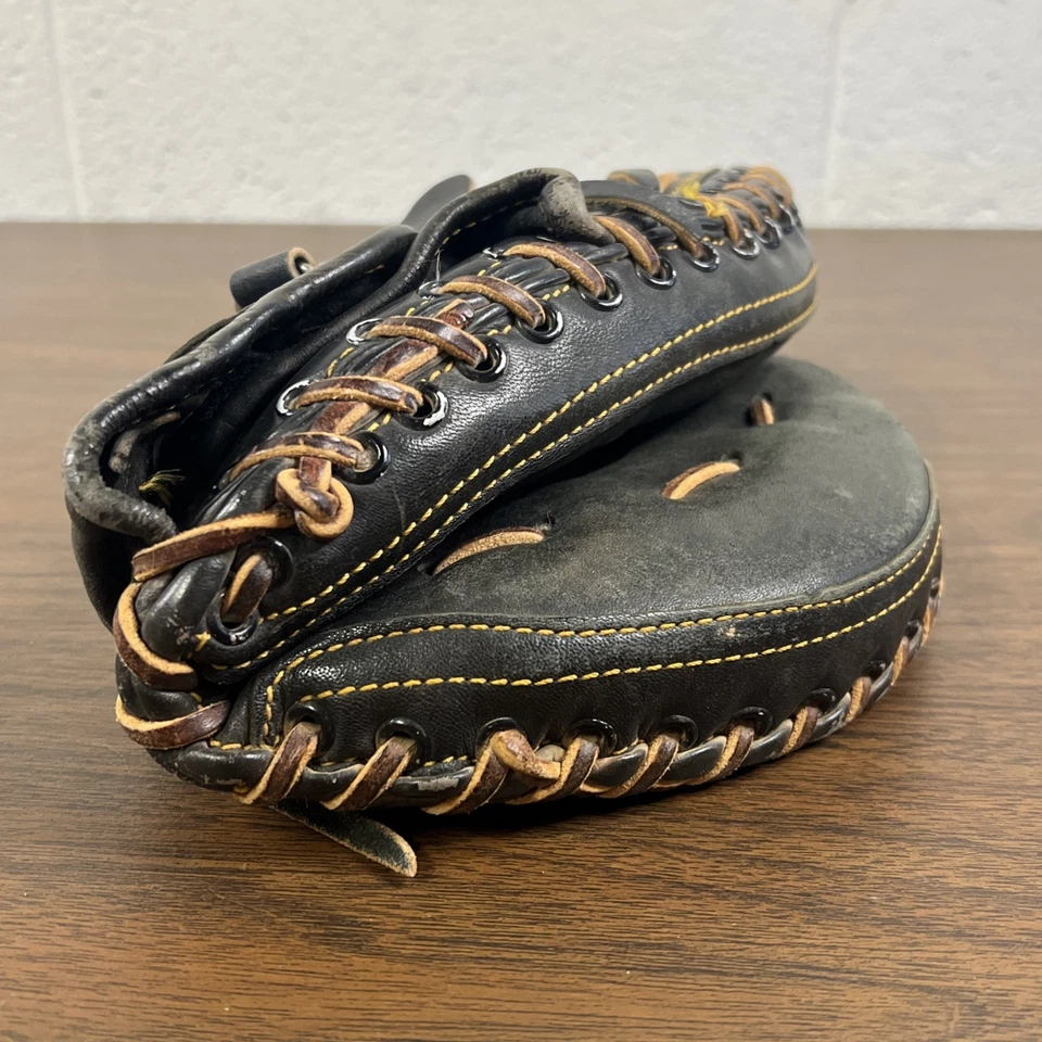 Guante canguro NOKONA LM450 de colección de cuero negro para receptores de béisbol EE. UU. DERECHO Foto 3 de 4