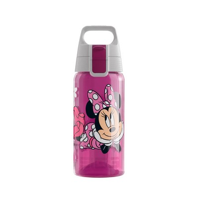 SIGG VIVA ONE Junior Minnie Water Bottle 0.5L BPA Free One Hand Cap