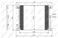 1X Nrf 350099 Kondensator Klimaanlage FüR Infiniti