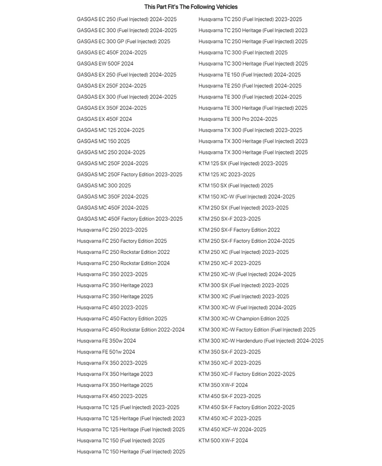 Soporte Tusk Billet negro para Husqvarna FC 350 Heritage 2023,2025 Foto 3 de 3