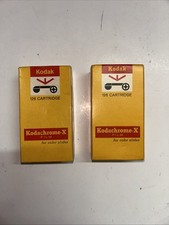 Kodak Kodachrome-X cartridge KX 126-20 Exp 71  74 Color Slides Lot Of 2