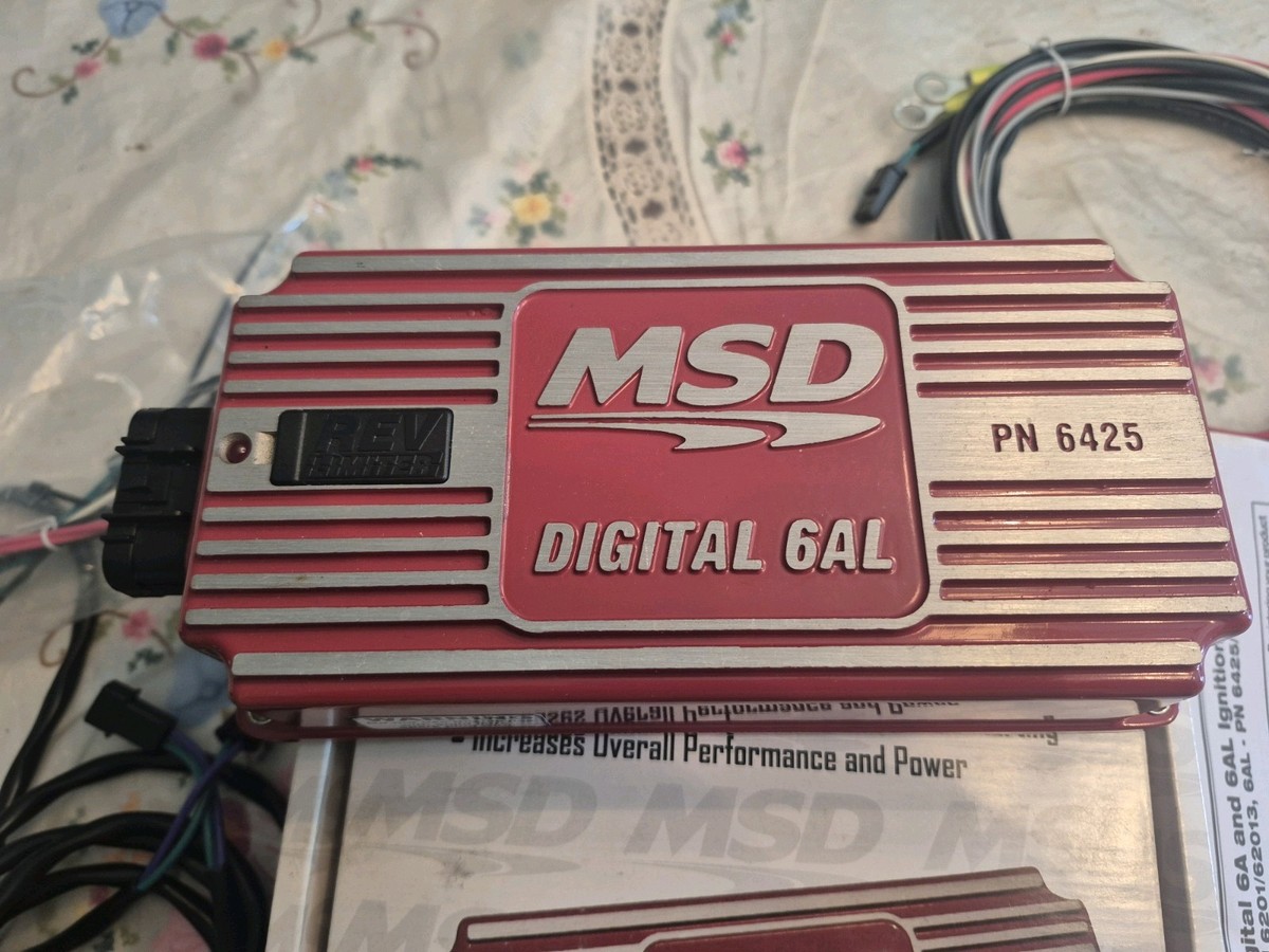 MSD DIGITAL 6AL PN 6425 点火コントローラー　中古品 P/N: 6425 | MSD® Digital 6AL Ignition Control With Rev Control