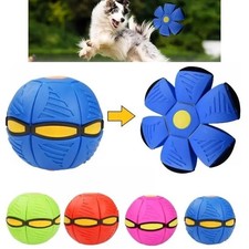 Blue Flying Saucer Ball Outdoor Toy Transforming Deformation Foot Pressure Ball
