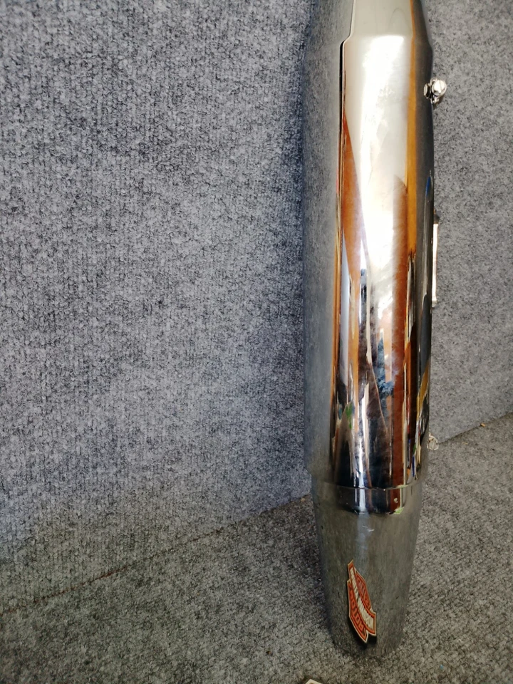 OEM HARLEY DAVIDSON BREAKOUT SLIP ON EXHAUST W/ SHIELD MUFFLER HARFX1746/1868 - Image 3 of 4