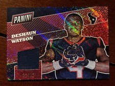 2017 Panini The National Deshaun Watson #/49 Rookie Glove Relic Texans RC