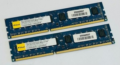4GB Kit (2 x 2GB) Elixir M2F2G64CB88G7N-CG PC3-10600U 1333MHz DDR3 Arbeitsspeicher Kit