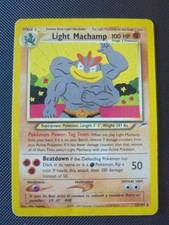 Light Machamp Neo Destiny 25/105 Unlimited Edition Regular Card, HP on eBay