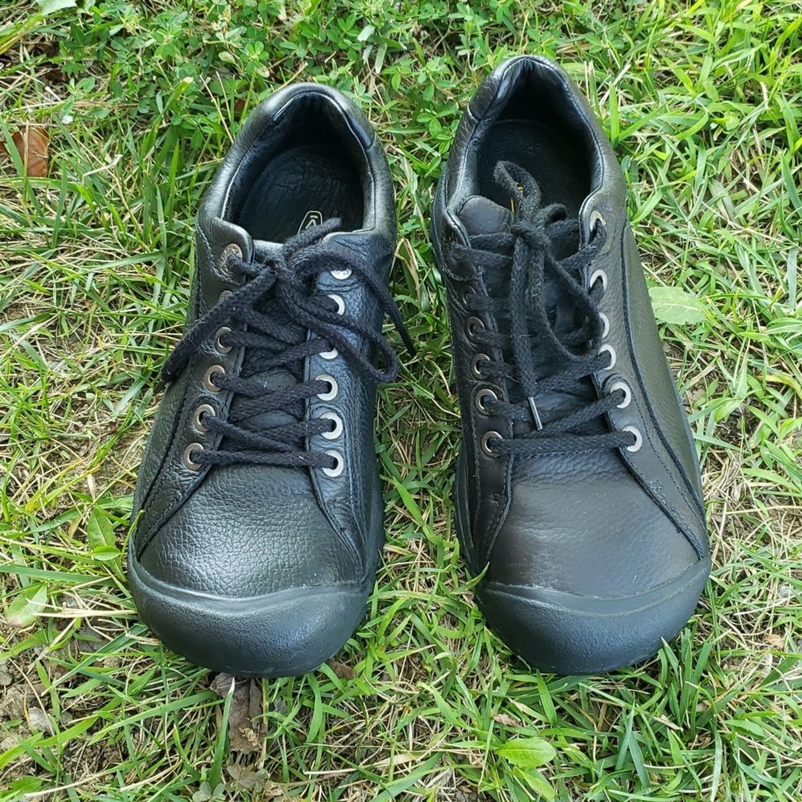 Scarpe da trekking Keen da uomo Briggs nere in pelle punta tonda misura 8 5 outdoor