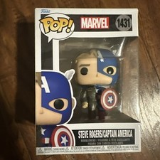 Marvel Comics Split Funko Pop! Vinyl Figure Steve Rogers Captain America # 1431
