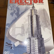 Erector Set NY Empire State Bldg Special Edition Meccano Spin Master Sealed New