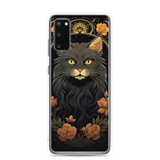 Art Nouveau Cat Samsung Cell Phone Case