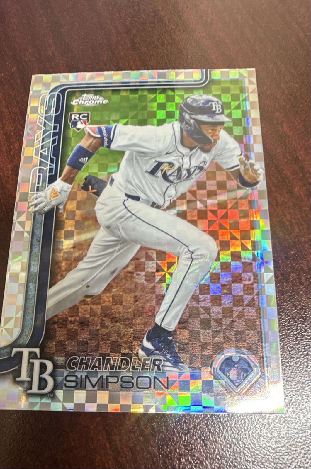 2025 Topps Chrome Update Series - Chandler Simpson #USC179 X-Fractor (RC)