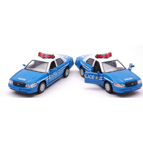 FORD CROWN VICTORIA POLICE INTERCEPTOR (1 Model) cm 12,5 1:42 Kinsmart Modellism - Immagine 2 di 3