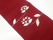 7462596: JAPANESE KIMONO JAPANESE NAGOYA OBI FOR SUMMER / TSUZURE / EMBROIDERY /