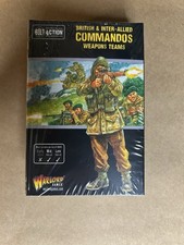 Bolt Action British  Inter-Allied Commandos Weapons Teams Warlord Games 28mm