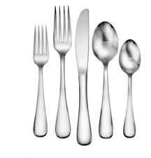 Liberty Tabletop Annapolis 20 Piece Flatware Set Service for 4 Stainless Steel 1