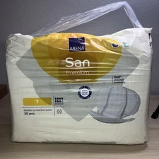 Abena San Size 7 Premium Incontinence Pads 24.8 x 14.2 Absorbent Odor Control