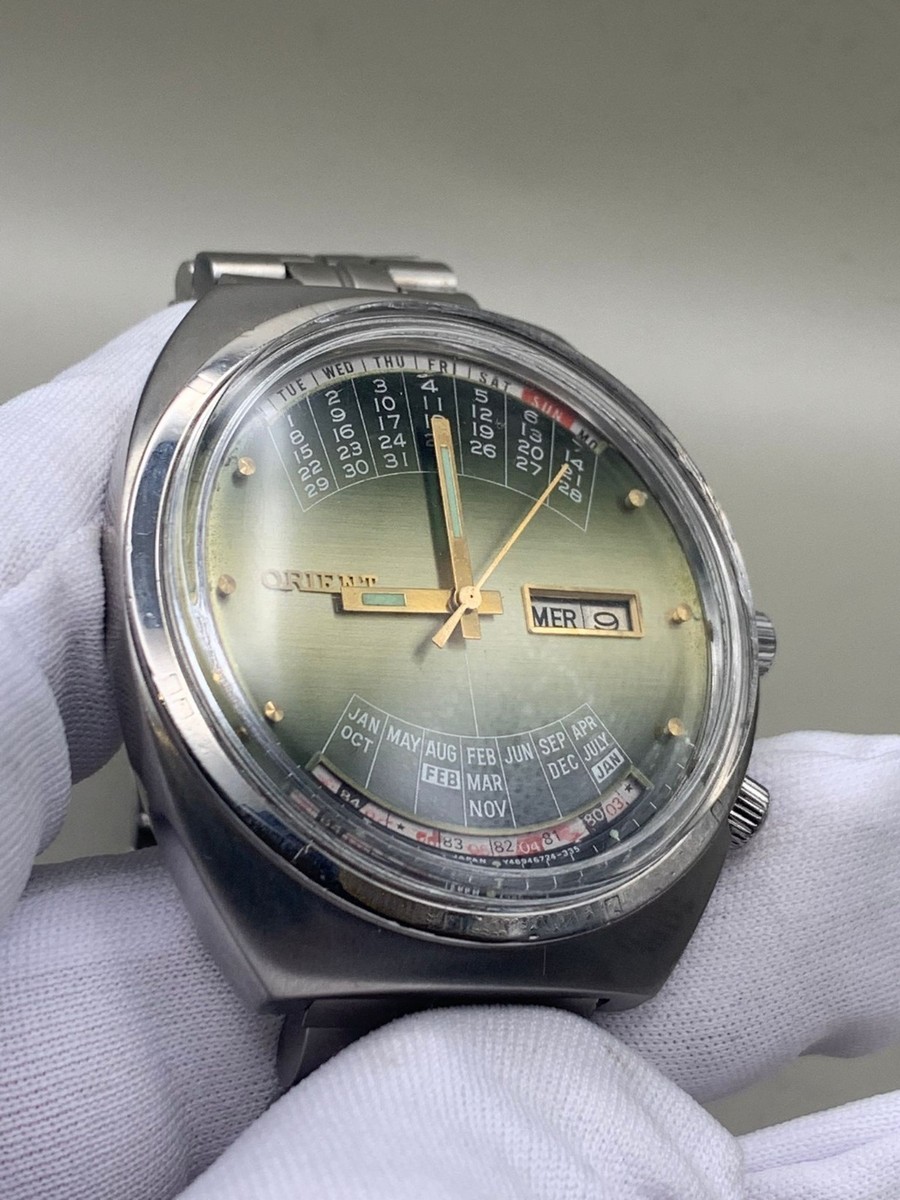 Vintage Orient Multi Year Calendar Automatic Y469672-4A Cushion