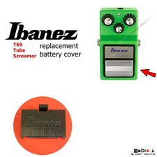 Ibanez TS9 / TS808 TUBE SCREAMER Guitar Pedal Replacement Battery Cover / Lid