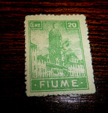 TIMBRE NEUF  *   ITALIE  FIUME, N 37,  1919