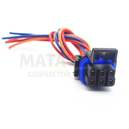 6 Wire Rear Taillight Tail Lamp Connector Repair For Chevrolet Malibu 1997-2003 - Picture 2 of 8