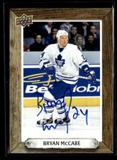 2025 Upper Deck Engrained Icons BeeHive Signatures AUTO Bryan McCabe
