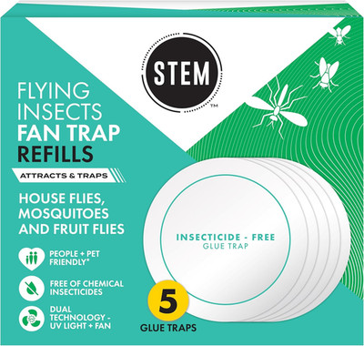STEM Glue Trap Reﬁll Pads for STEM Flying Insect Fan Trap Device, 5 Count
