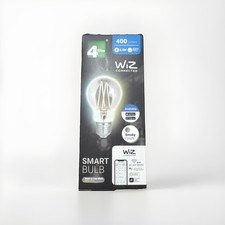 Image of 4lite Wiz Connected A60 LED Smart Bulb, Smoky White, WiFi, E27 Large Screw