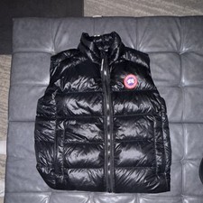 Canada Goose Black Insulated Puffer Vest Men ...