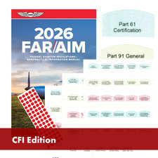 DIY KIT ASA 2026 FAR/AIM Book + 75 Tabs for C...