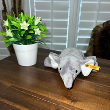 Steiff Elephant Bean Bag Plush 7" Plush Stuffed AnimalCollectible