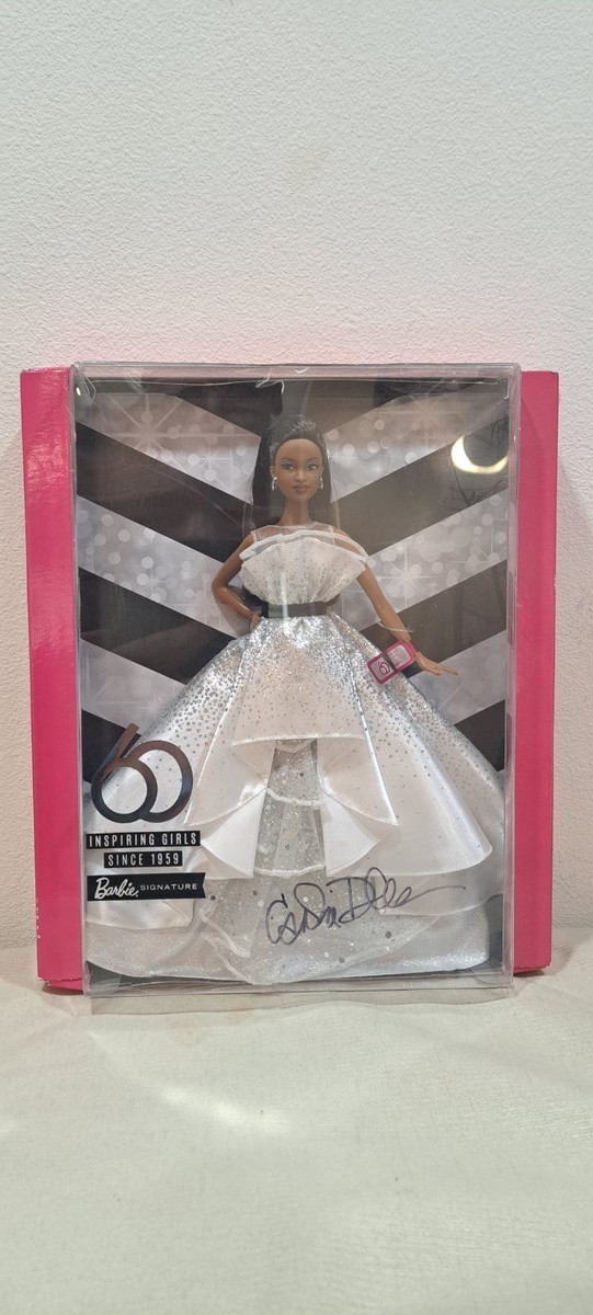 2018 60th Anniversary African American Barbie Doll (Signed) | eBay