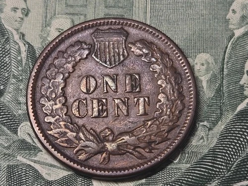 1894 Indian Head Penny - VF to XF - Partial Liberty & 2 Diamonds