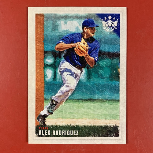 2022 Panini Diamond Kings ~ Alex Rodriguez #73 ~ Texas Rangers Yankees Mariners
