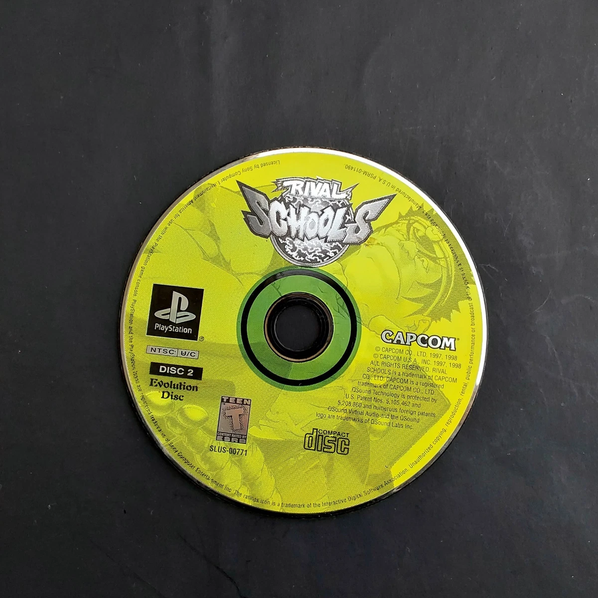 Rival Schools: United by Fate playstation 1 (PS1