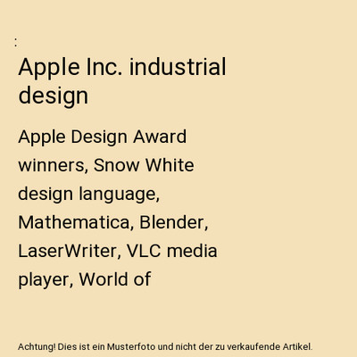 Apple Inc. industrial design: Apple Design Award winners, Snow White design lang