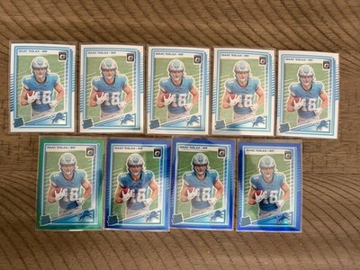 Isaac TeSlaa Optic Parallel Base Rookie Card #219 Donruss Blue Hyper Base