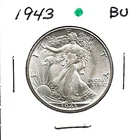 1943  WALKING LIBERTY HALF DOLLAR ***BU***