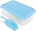 Ice Cube Tray with Lid & Bin, Easy Release Mold with Scoop & Storage Container