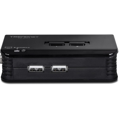 TRENDnet 2-Port USB KVM Switch And Cable Kit (tk207k) - Picture 6 of 8