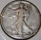 1937 Walking Liberty Half Dollar