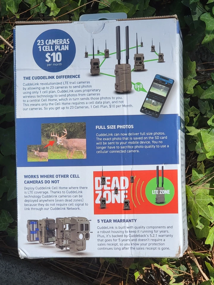 Cuddeback CuddeLink IR Trail Camera LL-2A (C21-002) Links up to 23 Camera - Image 3 of 3