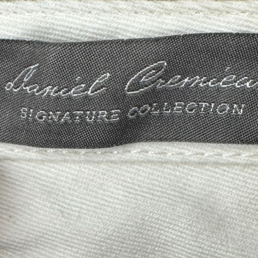 Daniel Cremieux Mens Dress Pants 40X32 Beige Flat Front Straight Fit Pockets - Image 4 of 4