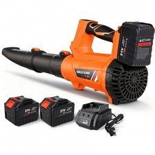 21v Cordless Leaf Blower 600cfm200mph 2 Speed Levels Electric W2 Batteries 21v Cordless Leaf Blower 600cfm200mph 2 Speed Levels Electric W2 Batteries