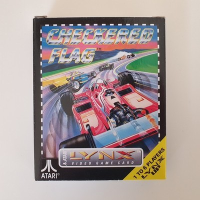 Checkered Flag Atari Lynx 