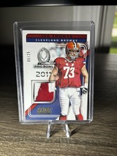 Panini 2017 Score Pro Bowl Jerseys Joe Thomas Browns Prime /25 #4 MEM