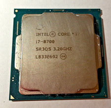 Intel Core i7-8700 Processor 3.2 GHz, 6 Cores, LGA 1151 - SR3QS